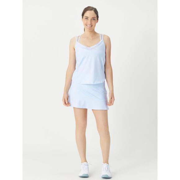 Lucky in Love Womens Size L Undercover Love Camo Over Tank Glace Print Blue NWT - Picture 3 of 16